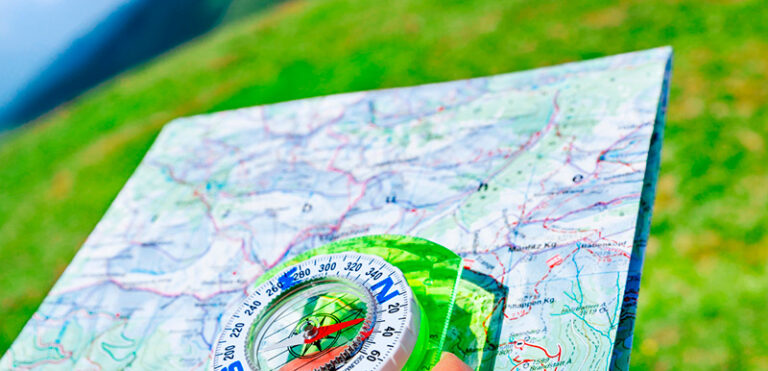 The importance of using a map and a compass while hiking
