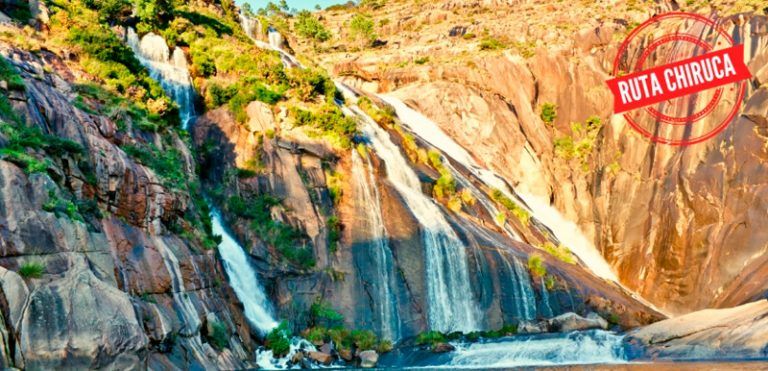 La Cascada del Xallas y el Monte do Pindo