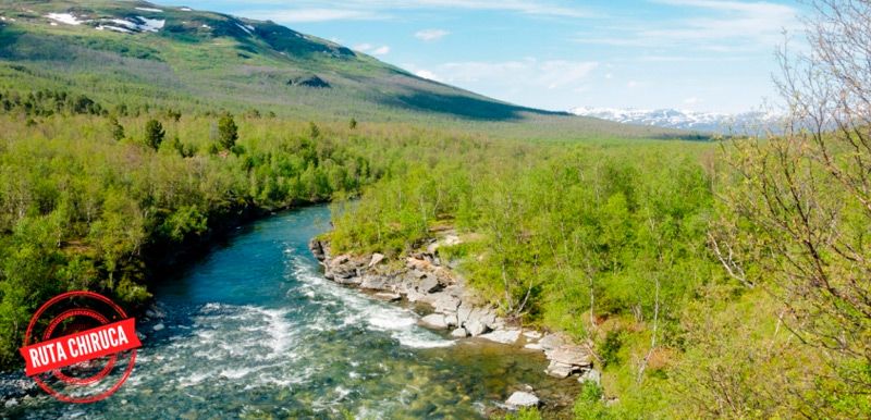 La ruta Kungsleden o el Camino del Rey en Suecia
