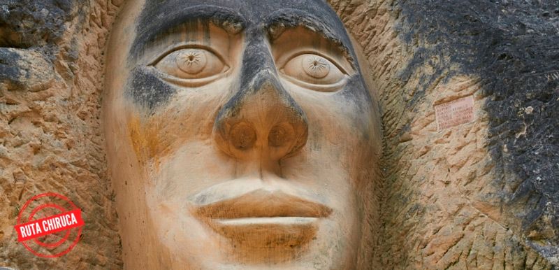 La famosa Ruta de las Caras en Cuenca